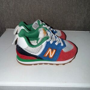 Toddler **New Balance 574 Classic Sneakers (Multicolor)